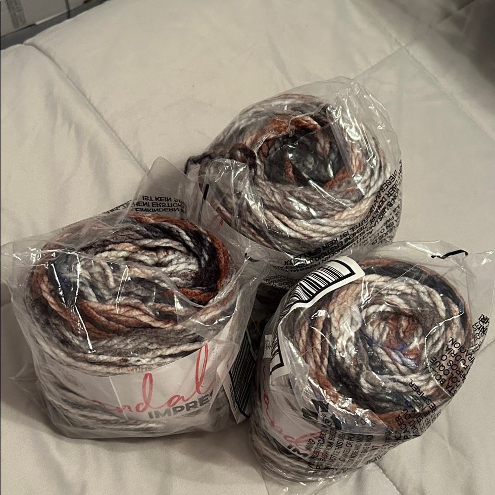 Lion brand nightfall mandala impressions yarn 3 skeins